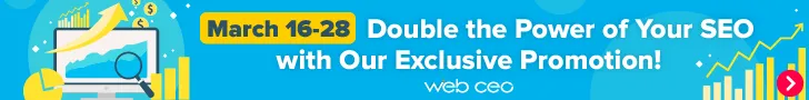 Test your website performance on WebCEO for free