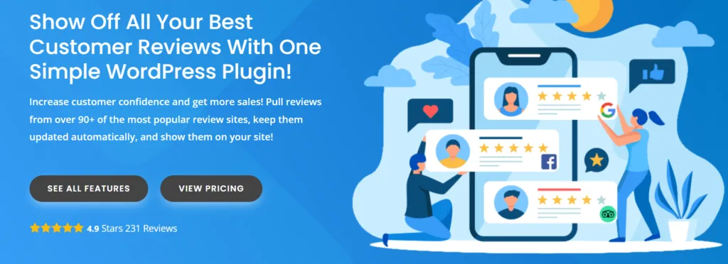 Show Off All Your Best Customer Reviews With One Simple WordPress Plugin!